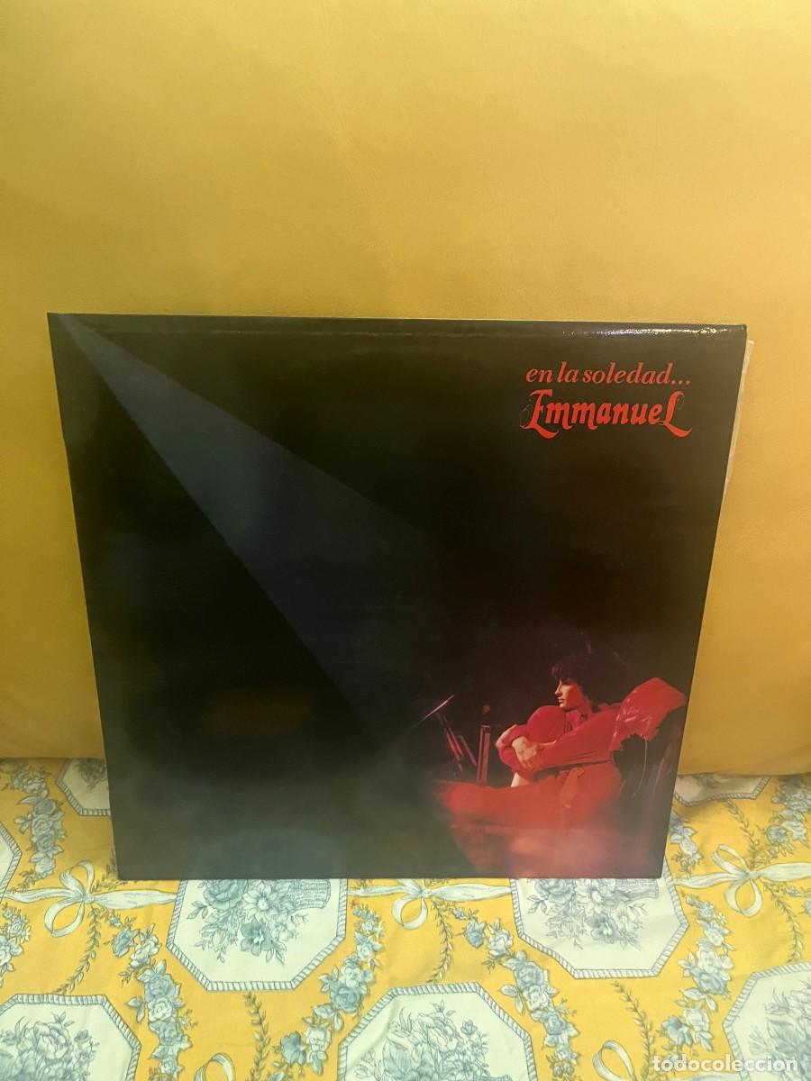 Discos de vinilo: Emmanuel &lrm;&ndash; En La Soledad... - Foto 1