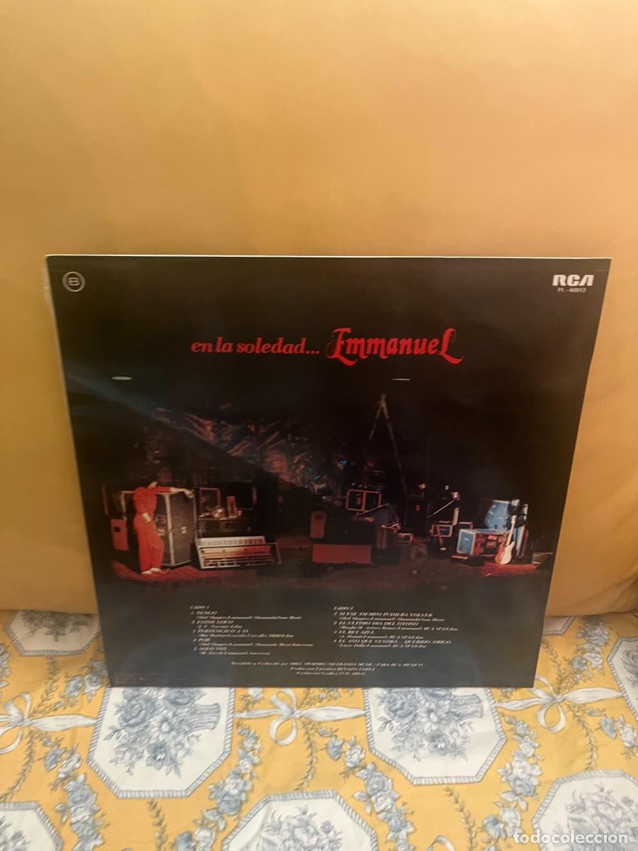 Discos de vinilo: Emmanuel &lrm;&ndash; En La Soledad... - Foto 2