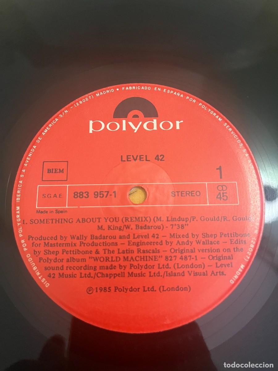 Discos de vinilo: Level 42 &lrm;&ndash; Something About You - Foto 4