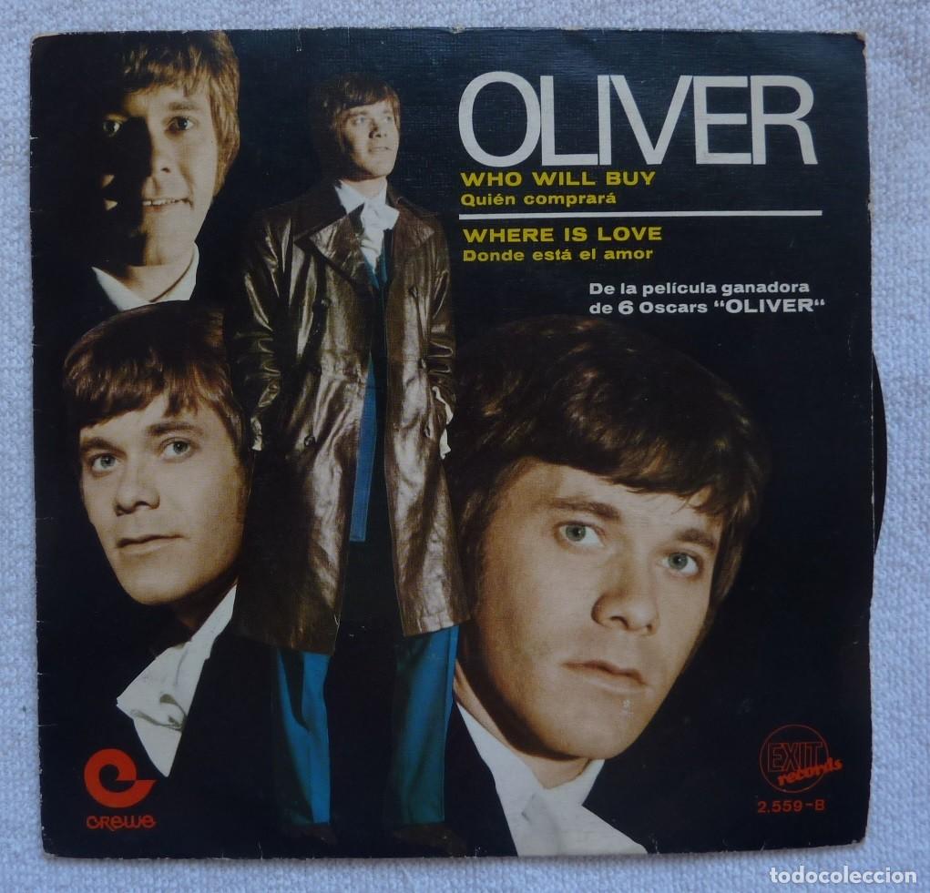 Discos de vinilo: OLIVER // WHO WILL BUY // 1970 // SINGLE - Foto 1