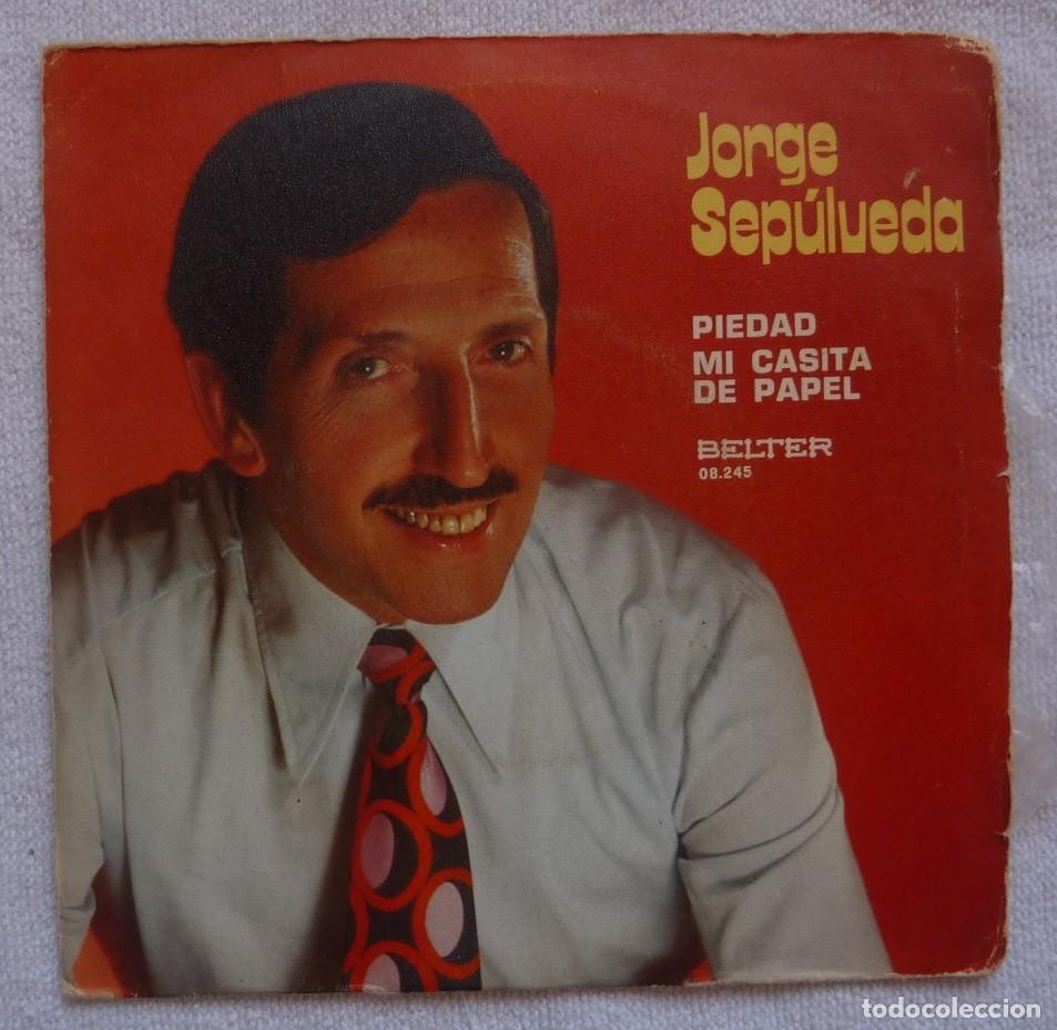 Discos de vinilo: JORGE SEPULVEDA // PIEDAD // 1973 // SINGLE - Foto 1