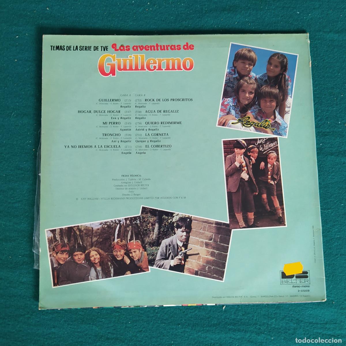 Discos de vinilo: Regaliz &ndash; Las Aventuras De Guillermo - Foto 2