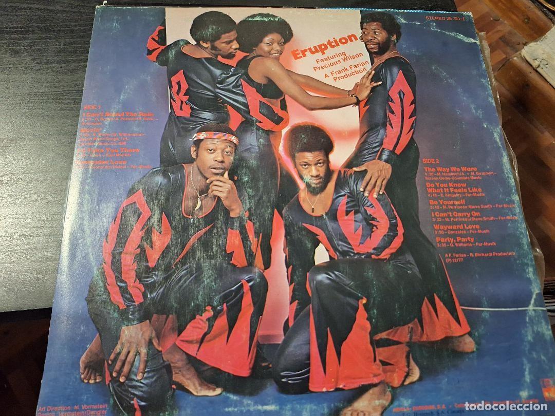 Discos de vinilo: ERUPTION featuring PRECIOUS WILSON - LP ARIOLA 1978 DISCO - Foto 2