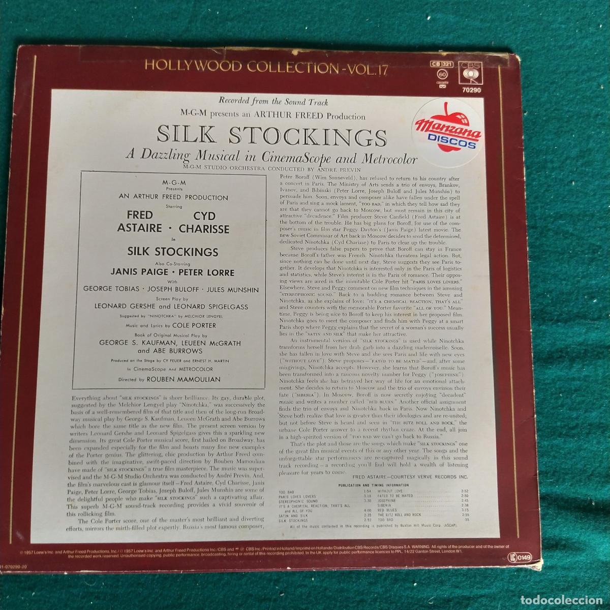 Discos de vinilo: Silk Stockings 1987 peliculas - Foto 2