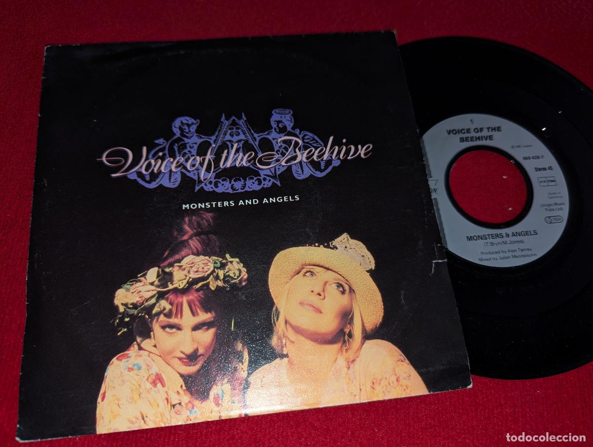 Dischi in vinile: VOICE OF THE BEEHIVE Monsters & Angels/Only of you want To 7'' single 1991 London GERMANY ALEMANIA