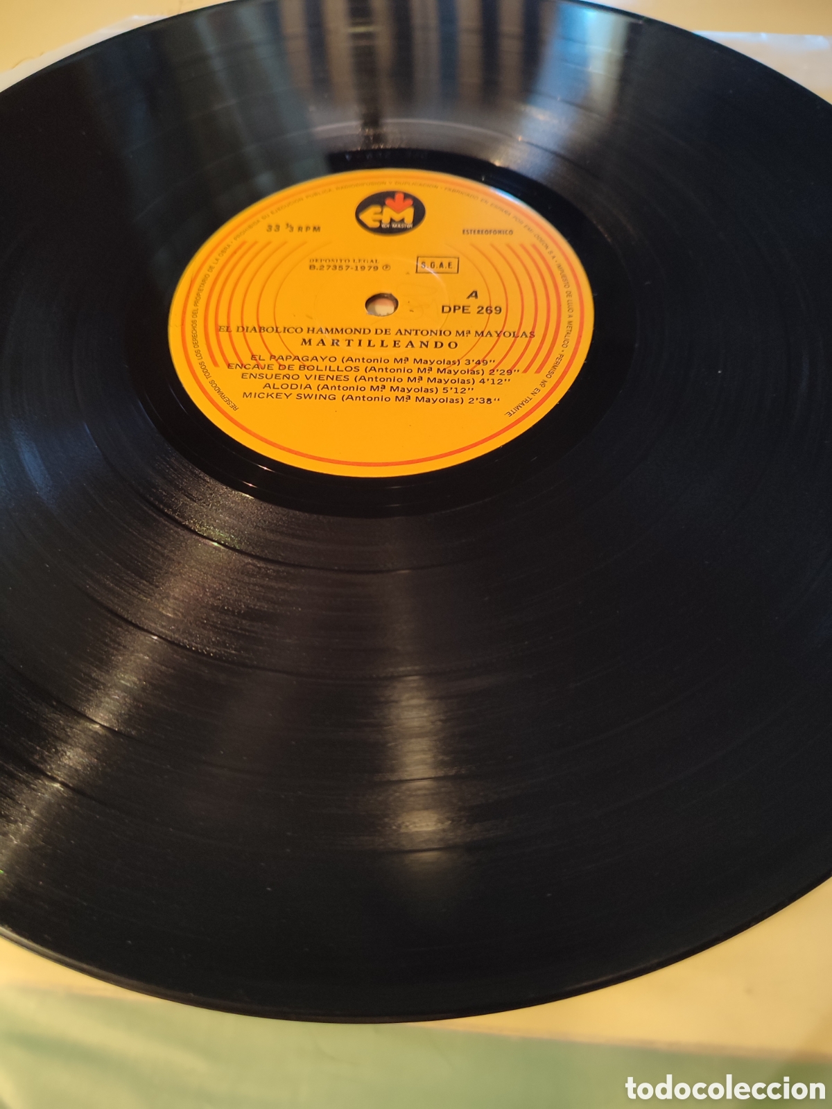 Discos de vinilo: Antonio Mar&iacute;a Mayolas - Martilleando - Foto 3