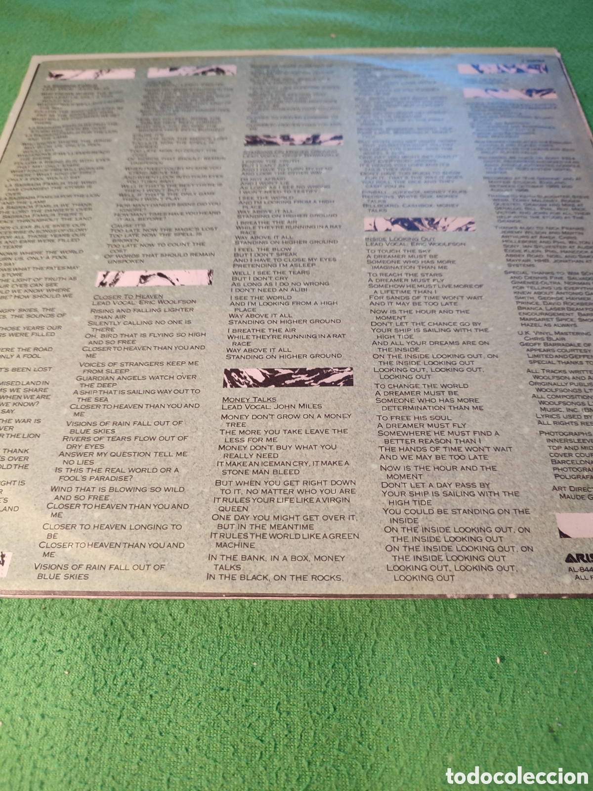 Discos de vinilo: The Alan Parsons Project - Gaud&iacute; - Foto 2