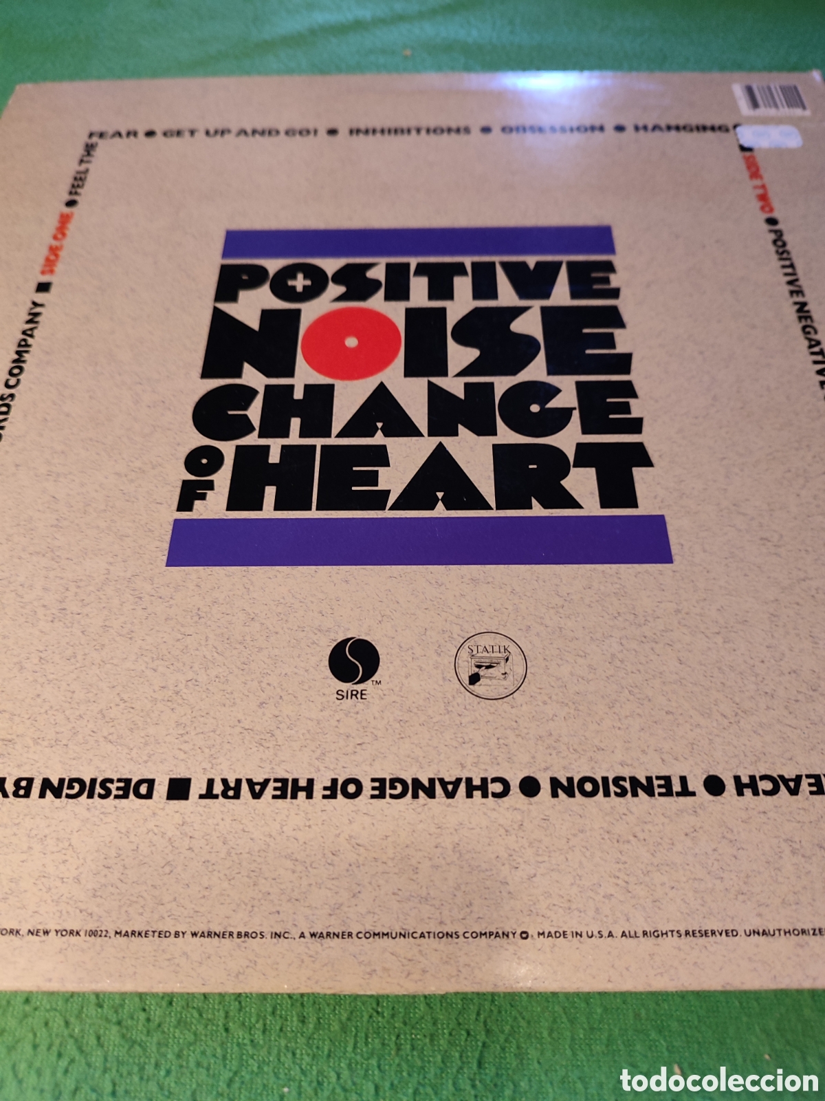 Discos de vinilo: Positive Noise - Change Vinilo Lp - Foto 2