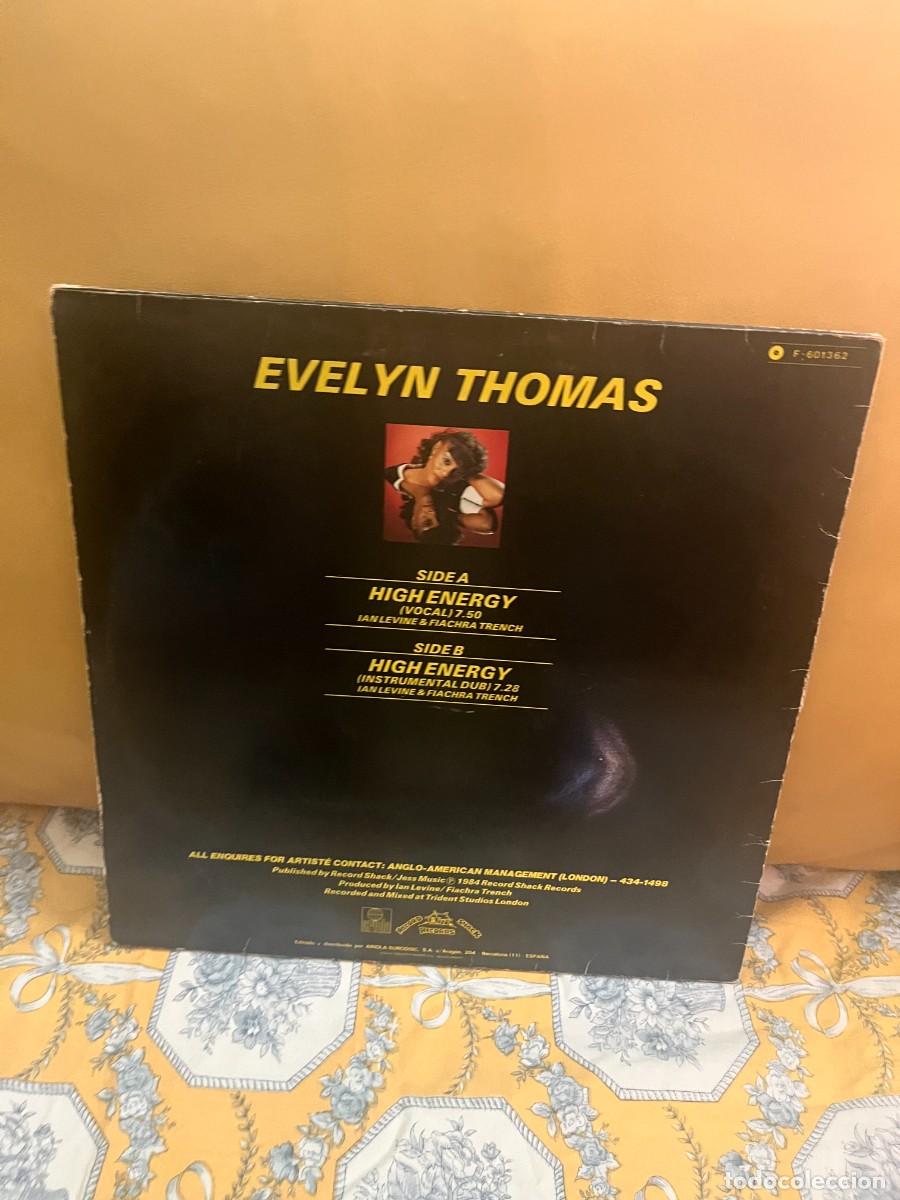 Discos de vinilo: Evelyn Thomas &lrm;&ndash; High-Energy - Foto 2