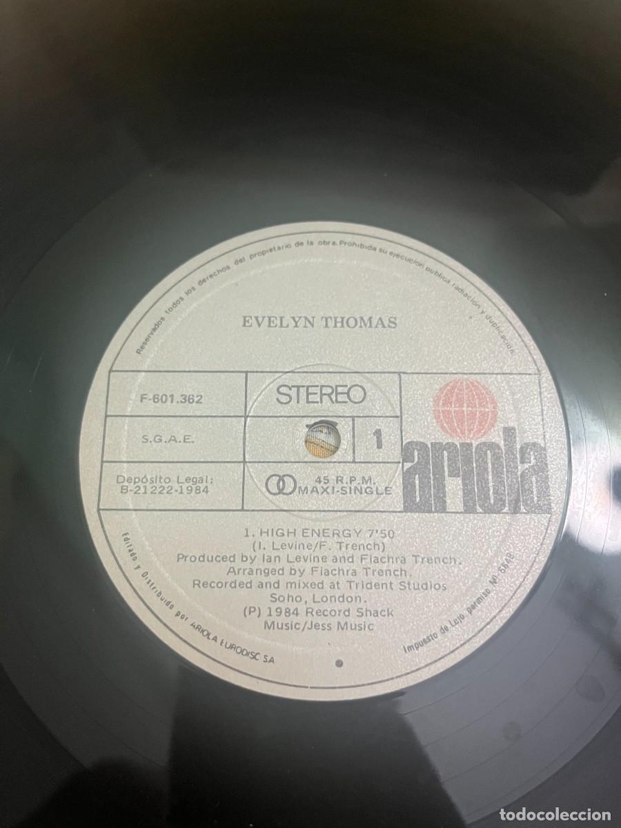 Discos de vinilo: Evelyn Thomas &lrm;&ndash; High-Energy - Foto 4