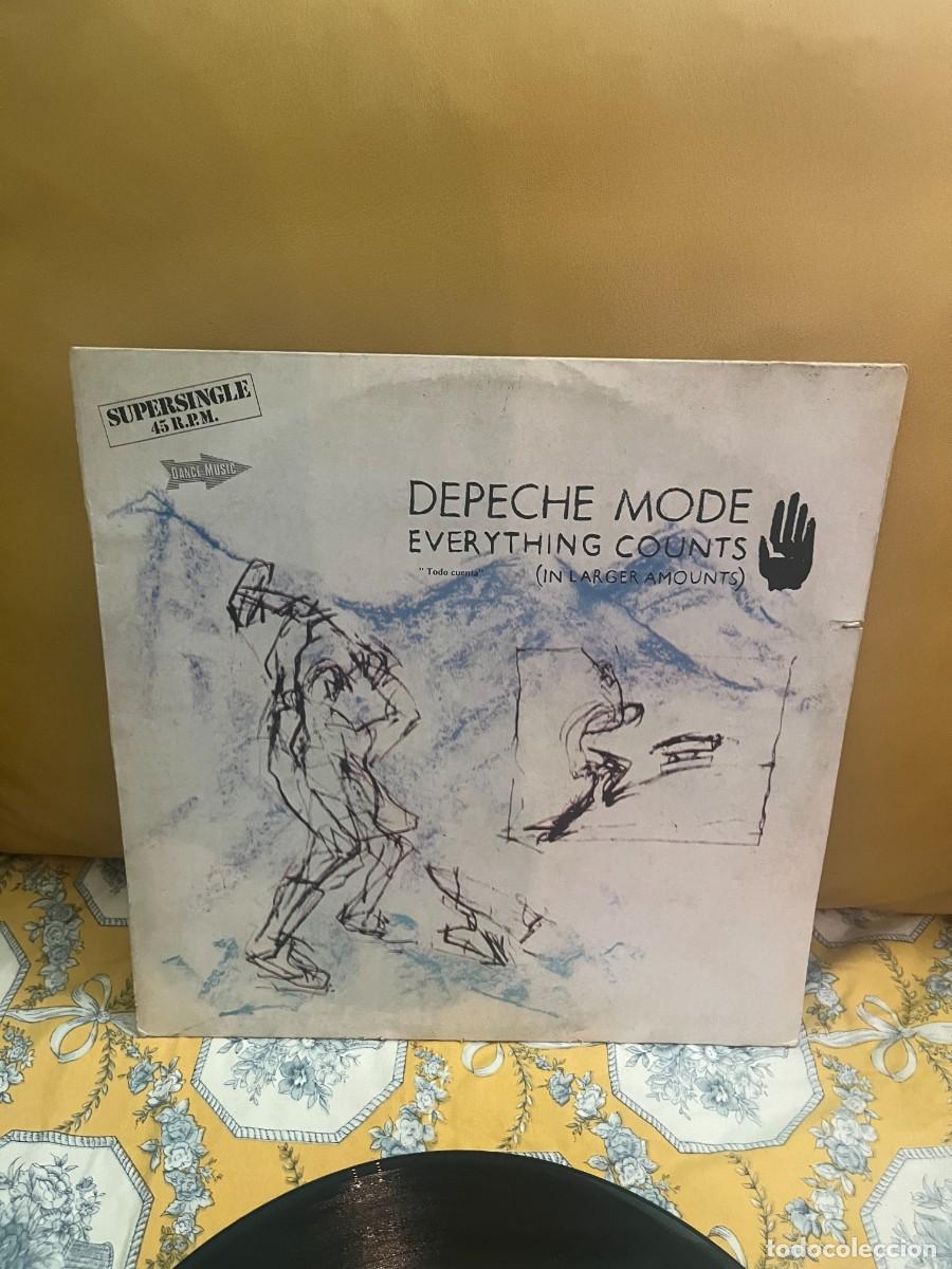 Discos de vinilo: Depeche Mode &lrm;&ndash; Everything Counts (In Larger Amounts) = Todo Cuenta - Foto 1