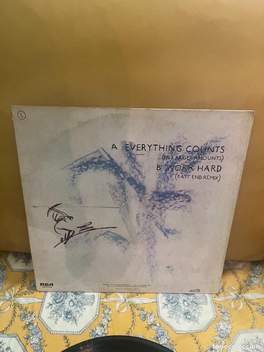 Discos de vinilo: Depeche Mode &lrm;&ndash; Everything Counts (In Larger Amounts) = Todo Cuenta - Foto 2