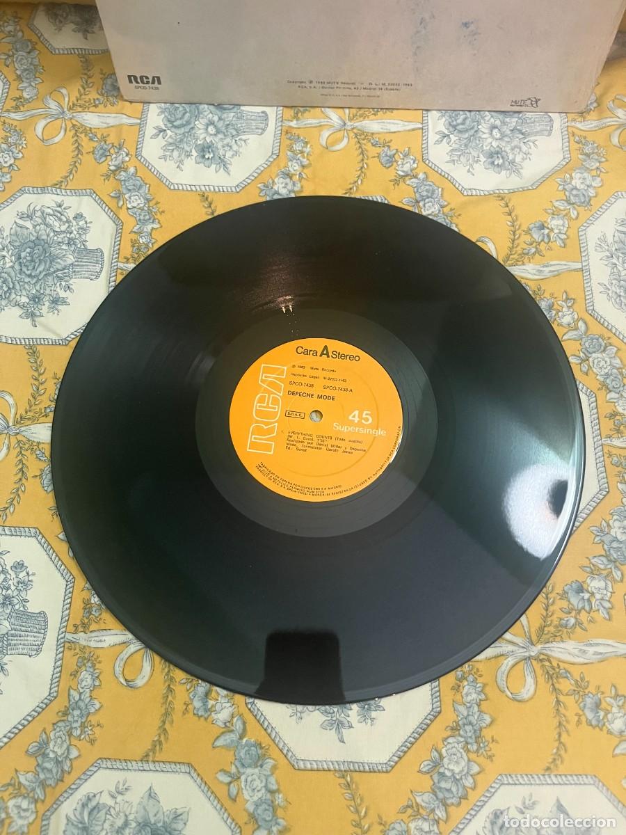 Discos de vinilo: Depeche Mode &lrm;&ndash; Everything Counts (In Larger Amounts) = Todo Cuenta - Foto 3