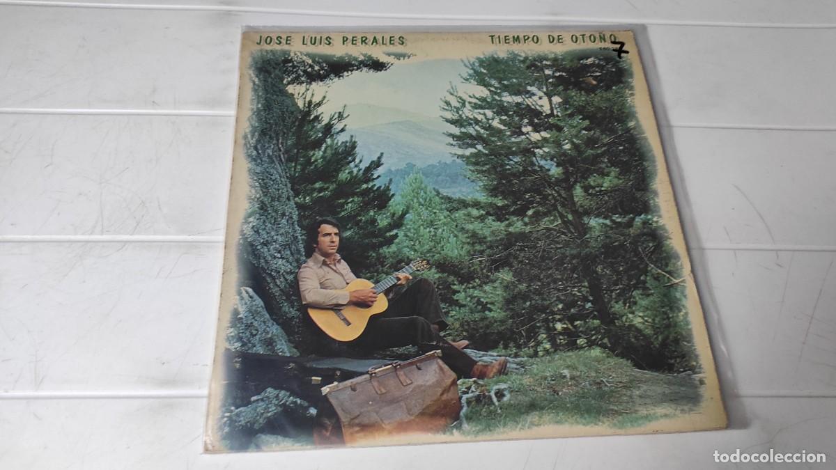 Discos de vinilo: LP JOSE LUIS PERALES - TIEMPO DE OTO&Ntilde;O - Foto 1