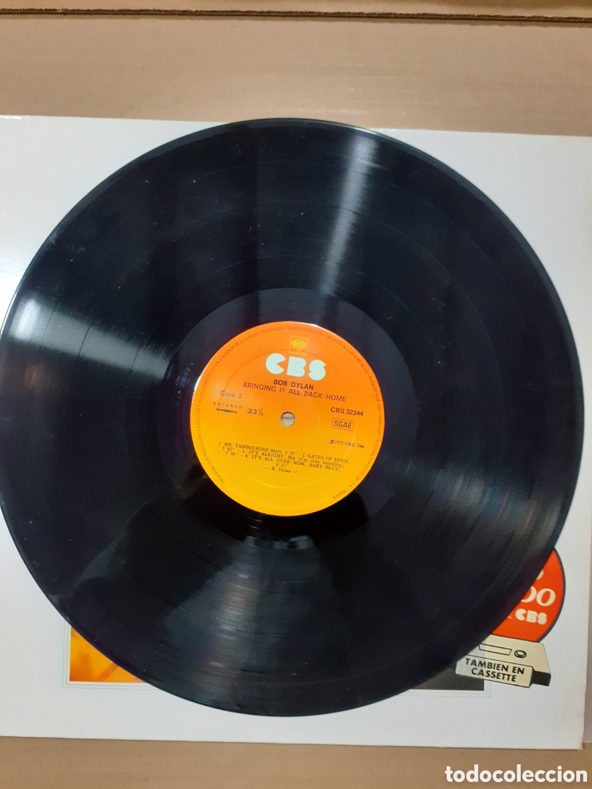 Discos de vinilo: Bob Dylan. Bringing it allback home. - Foto 3