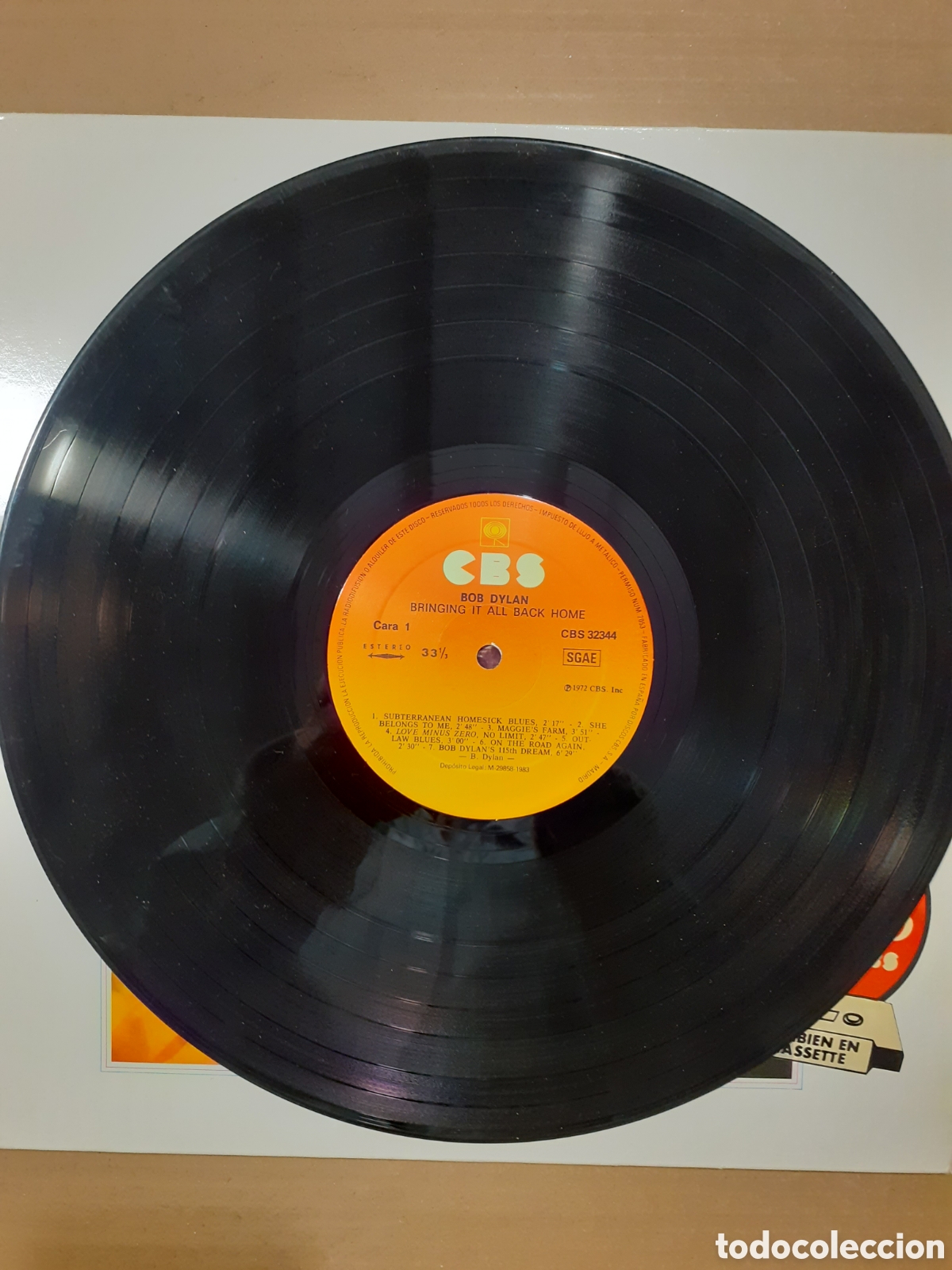 Discos de vinilo: Bob Dylan. Bringing it allback home. - Foto 4