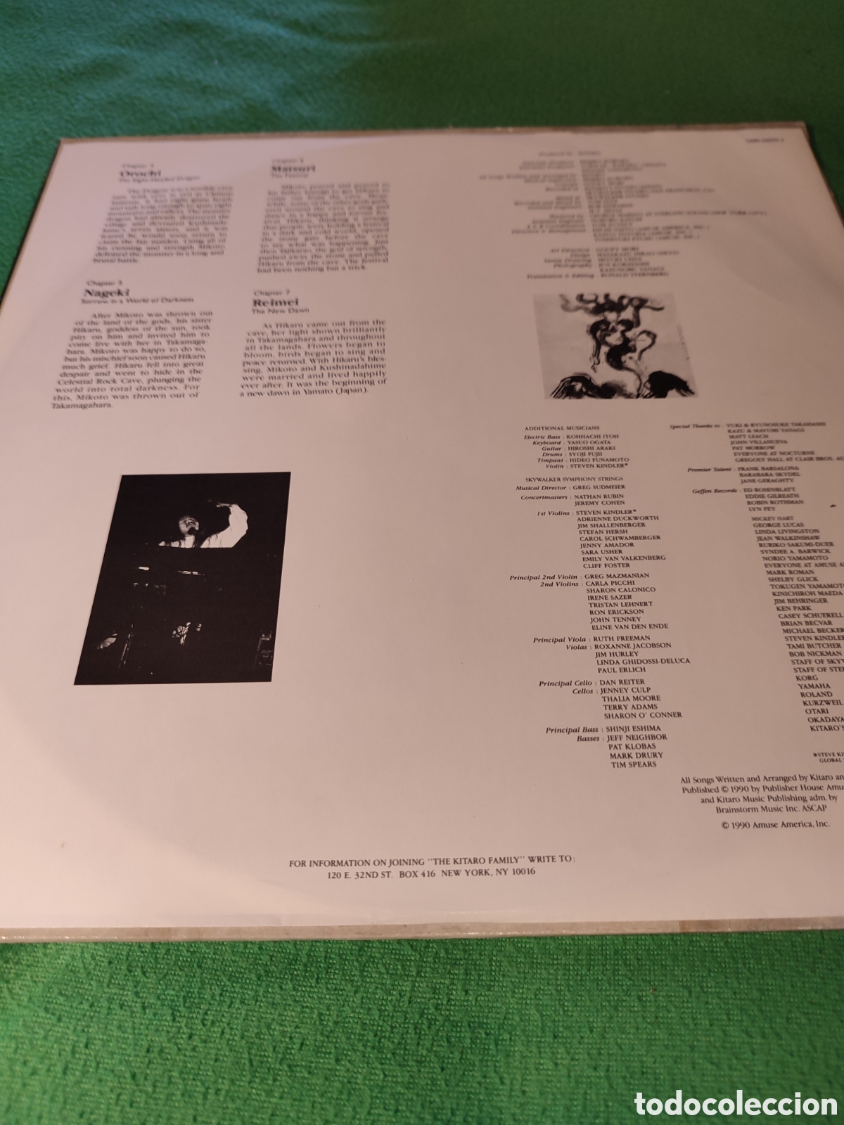 Discos de vinilo: Kitaro - Kojiki Vinilo Vinilo Lp - Foto 2