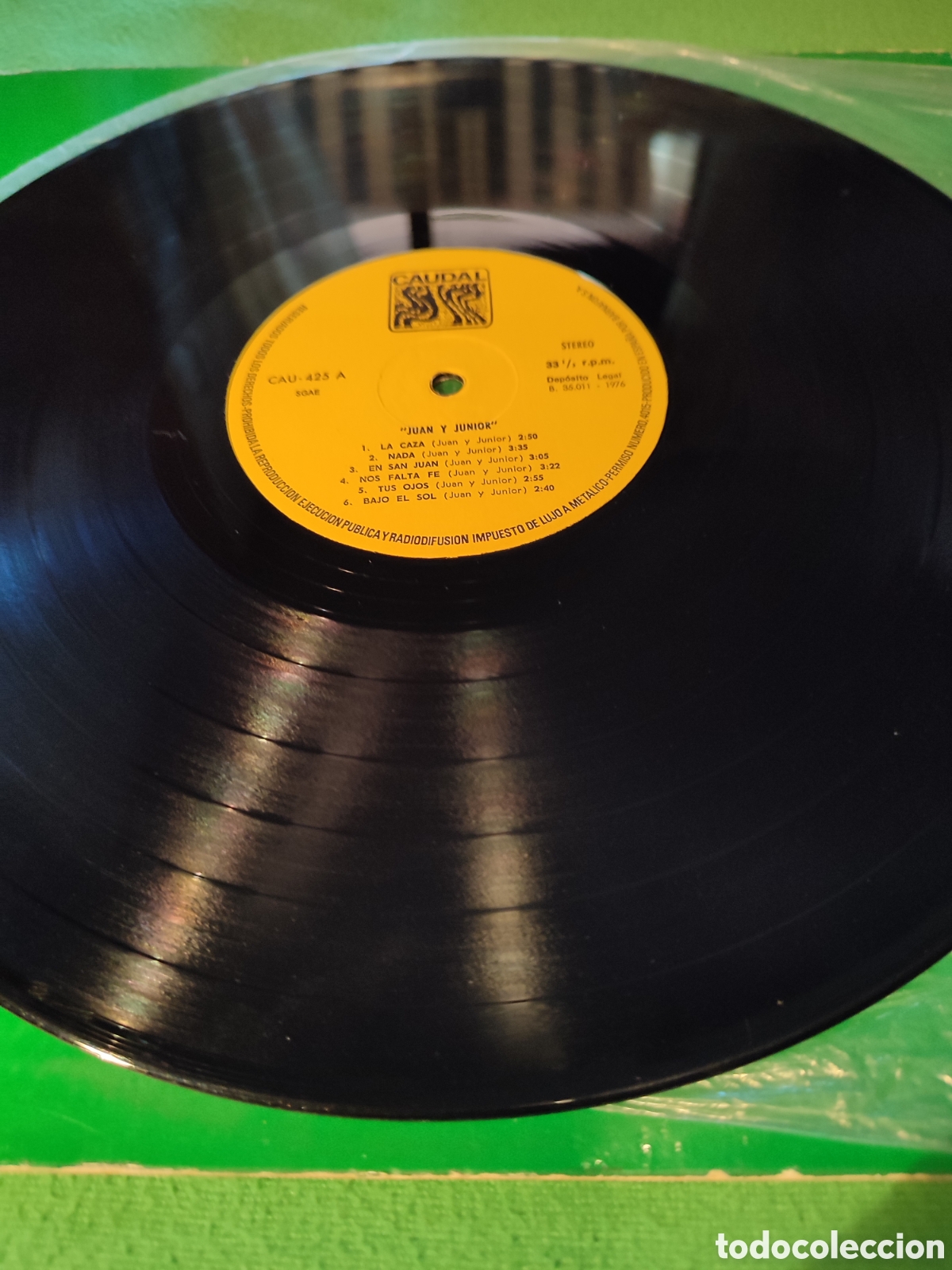 Discos de vinilo: Juan y Junior - Same 1977 Vinilo Lp - Foto 3