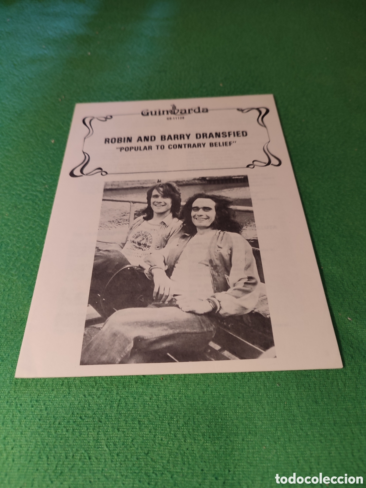 Discos de vinilo: Robin And Barry Stansfield - Popular to Contrary.. - Foto 2