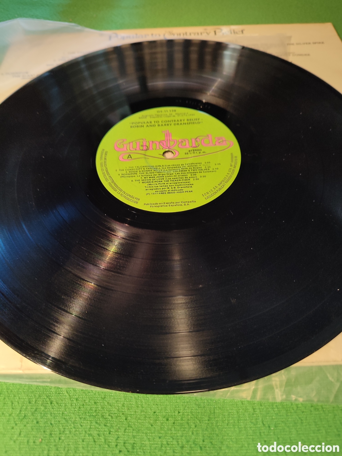 Discos de vinilo: Robin And Barry Stansfield - Popular to Contrary.. - Foto 3