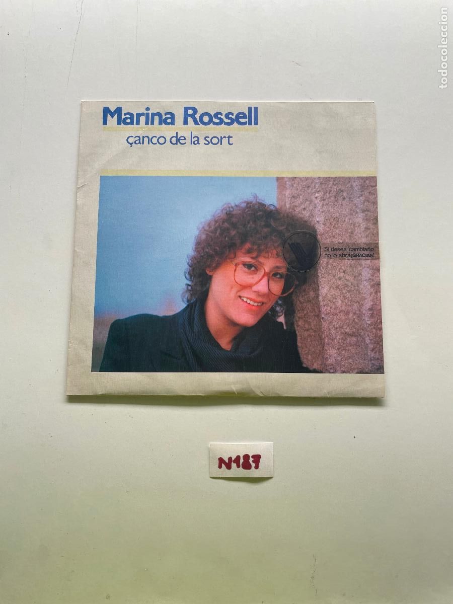 Discos de vinilo: Disco Vinilo Marina Rossell - Foto 1