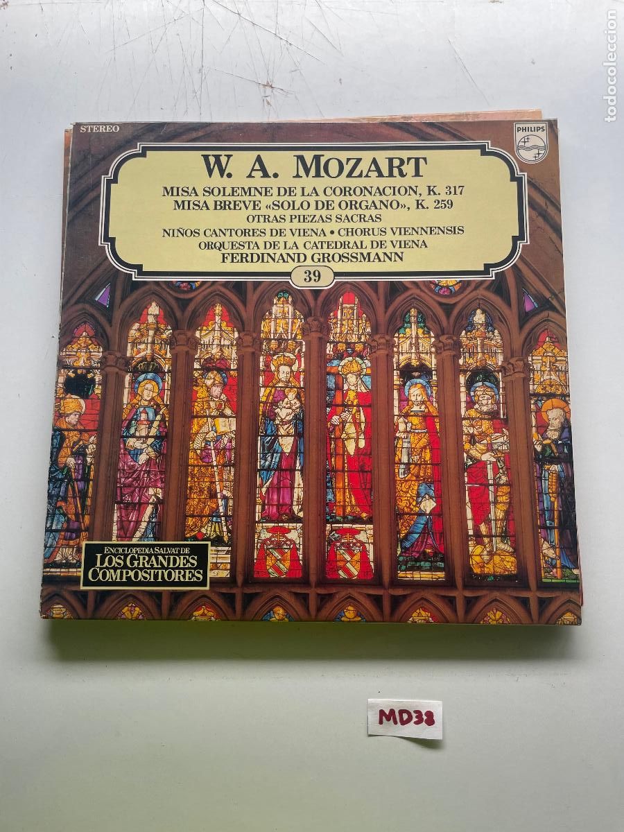 Discos de vinilo: Disco Vinilo W. A Mozart - Foto 1