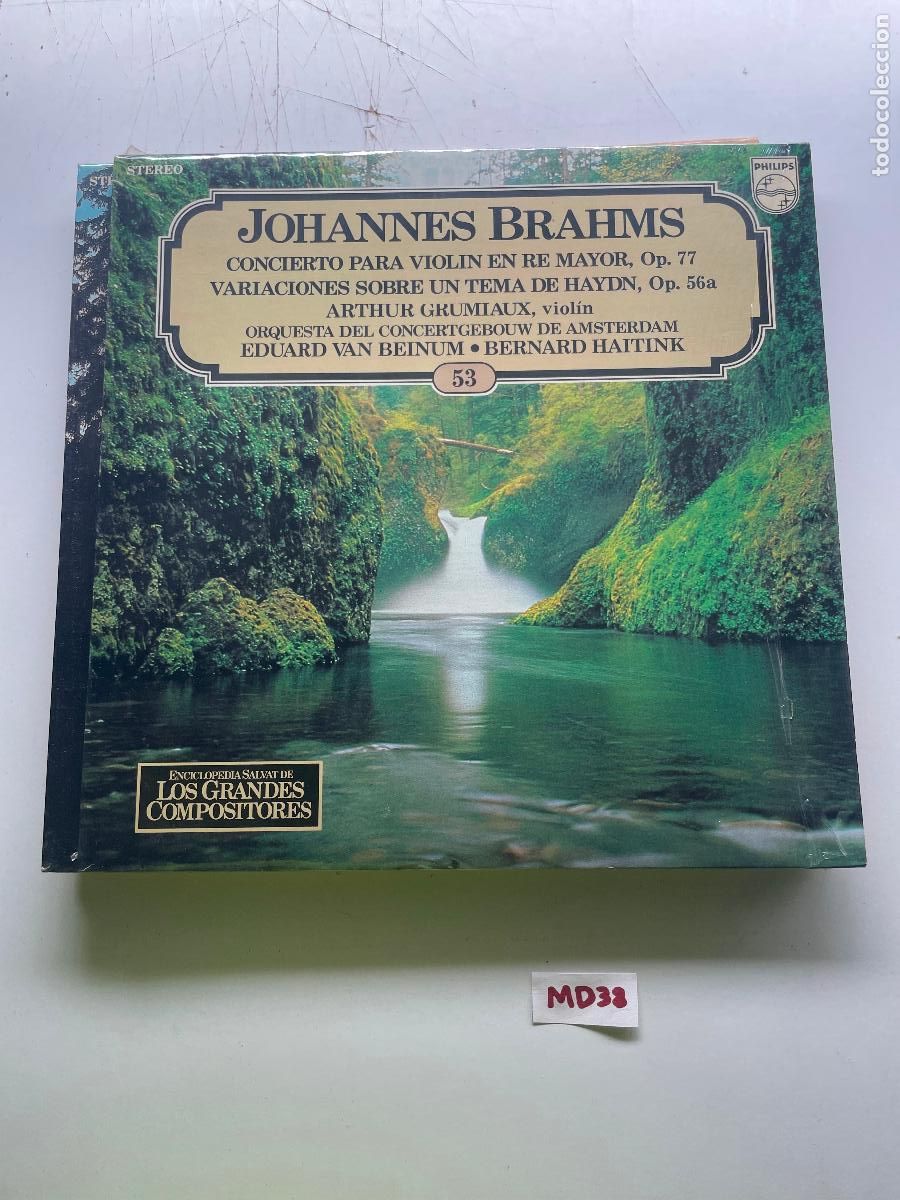 Discos de vinilo: Disco Vinilo Johannes Brahms - Foto 1