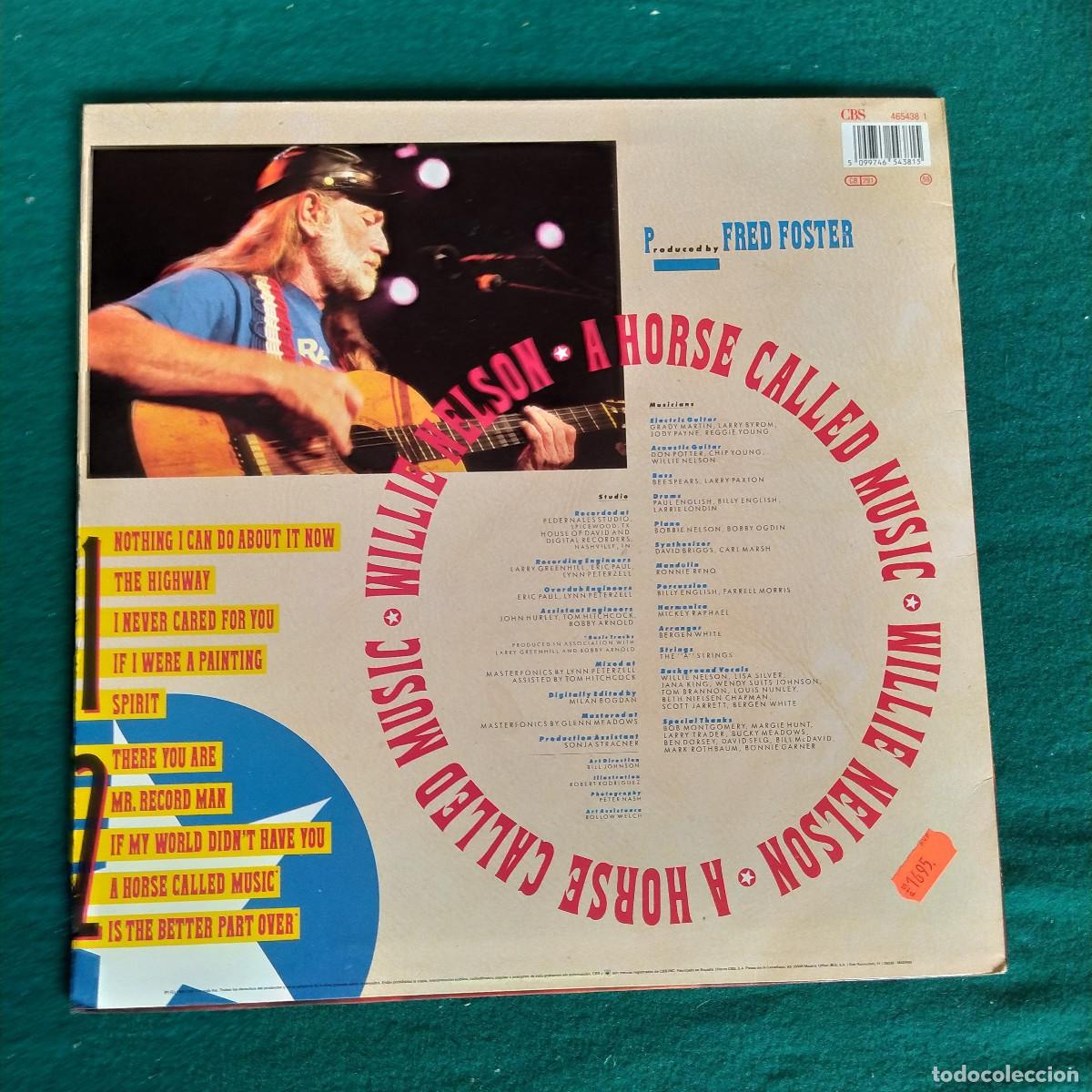 Discos de vinilo: Willie Nelson &ndash; A Horse Called Music - Foto 2