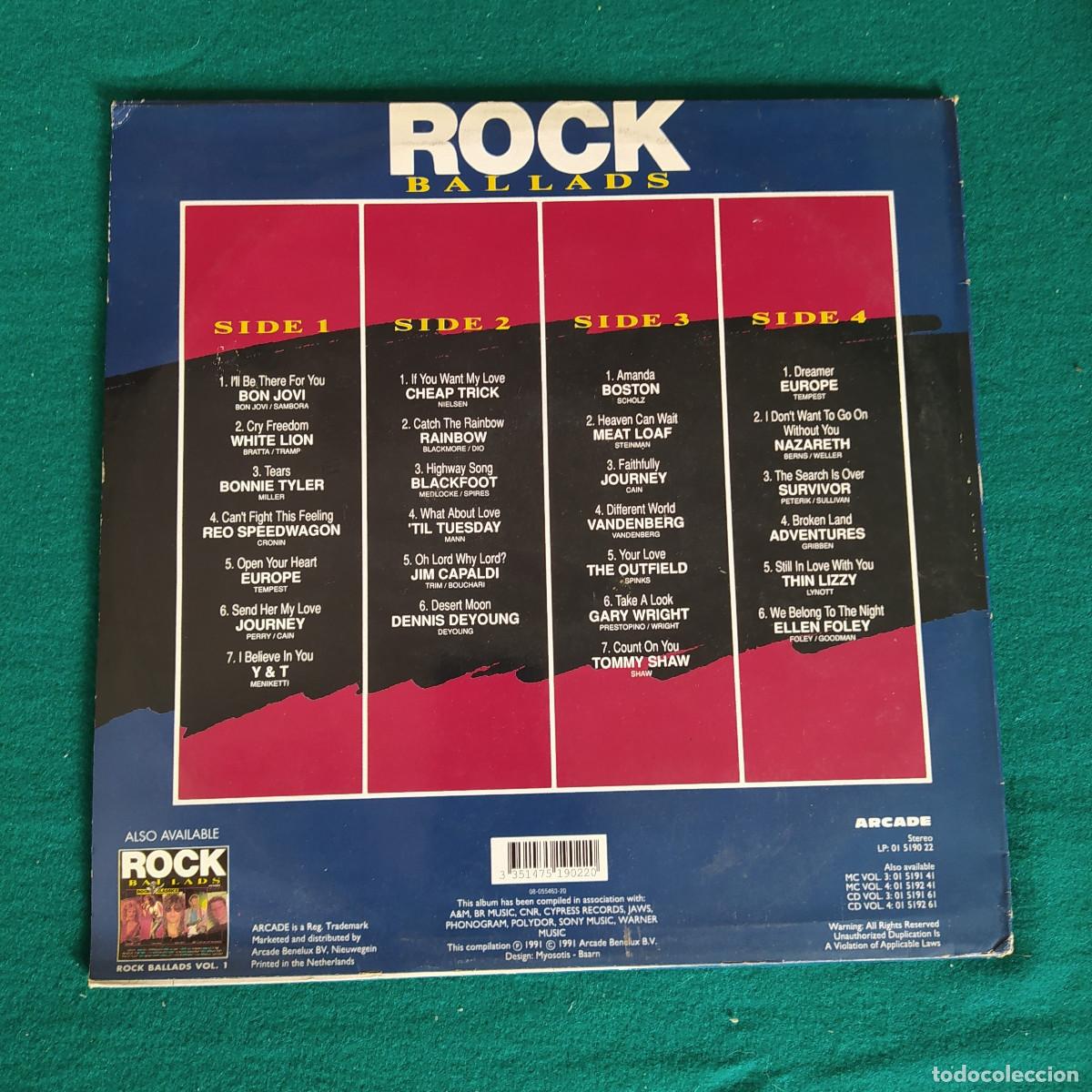 Discos de vinilo: Rock Ballads - Volume 2 - Foto 2