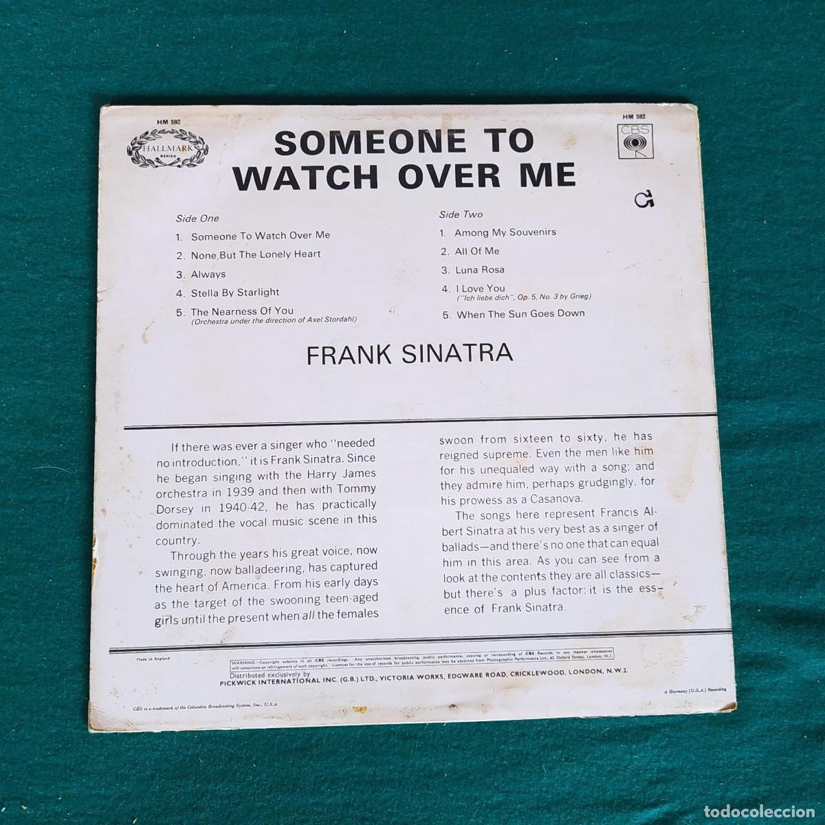 Discos de vinilo: Frank Sinatra &ndash; Someone To Watch Over Me - Foto 2