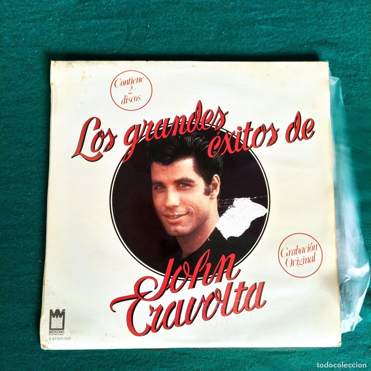 Discos de vinilo: John Travolta &ndash; Los Grandes &Eacute;xitos de John Travolta - Foto 1