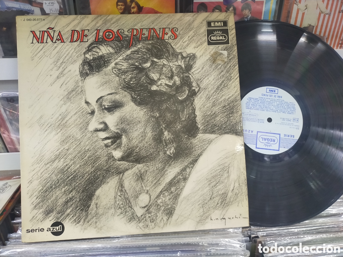 Discos de vinilo: Ni&ntilde;a de los peines lp 1969 - Foto 1
