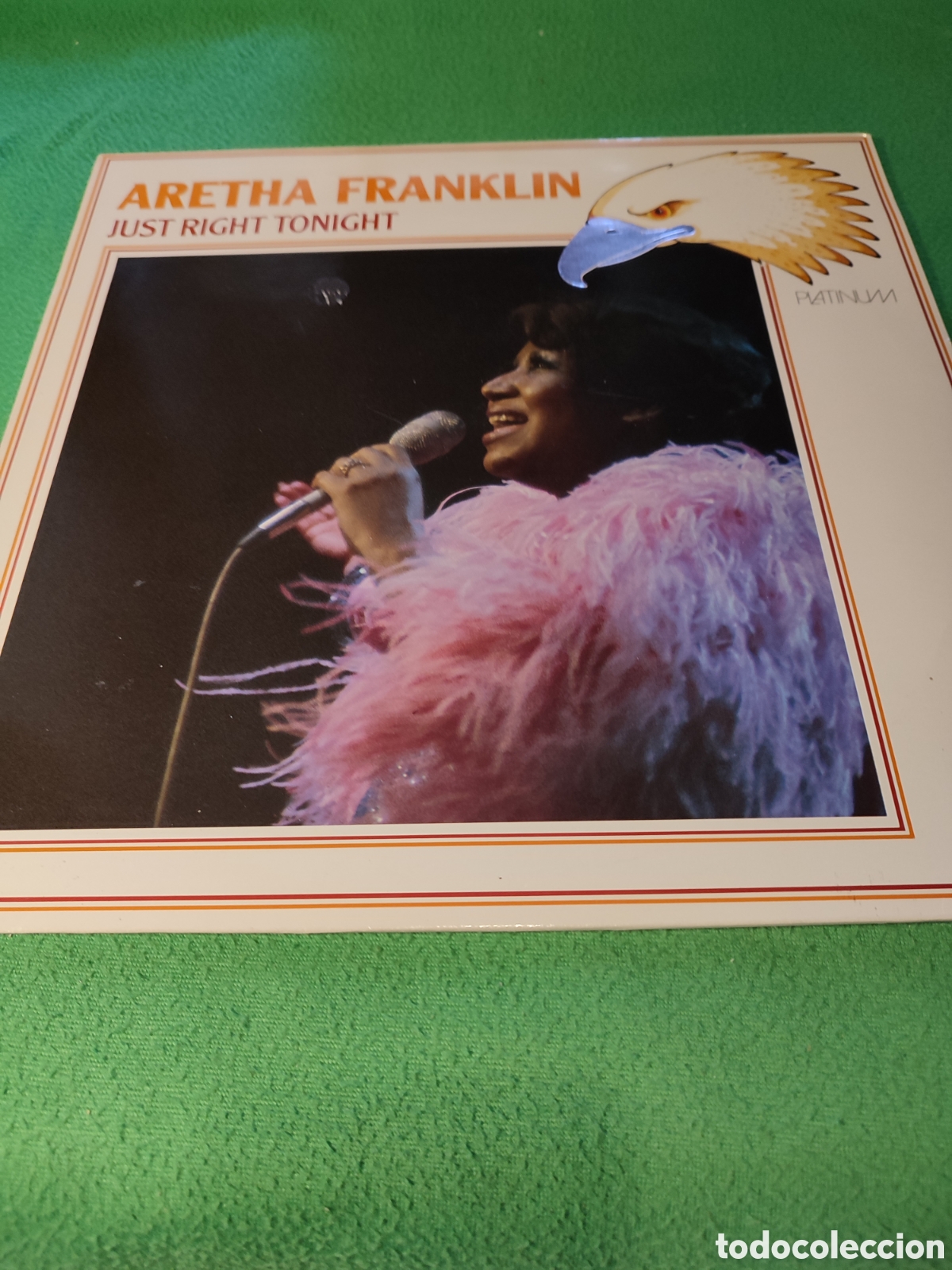 Discos de vinilo: Aretha Franklin - Just right tonight - Foto 1