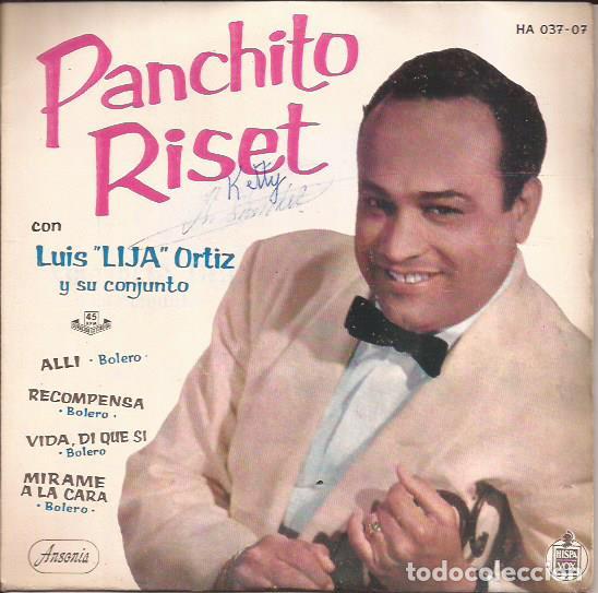 Discos de vinilo: EP PANCHITO RISET ALL&Iacute; HISPAVOX 037-07 SPAIN 1958 - Foto 1