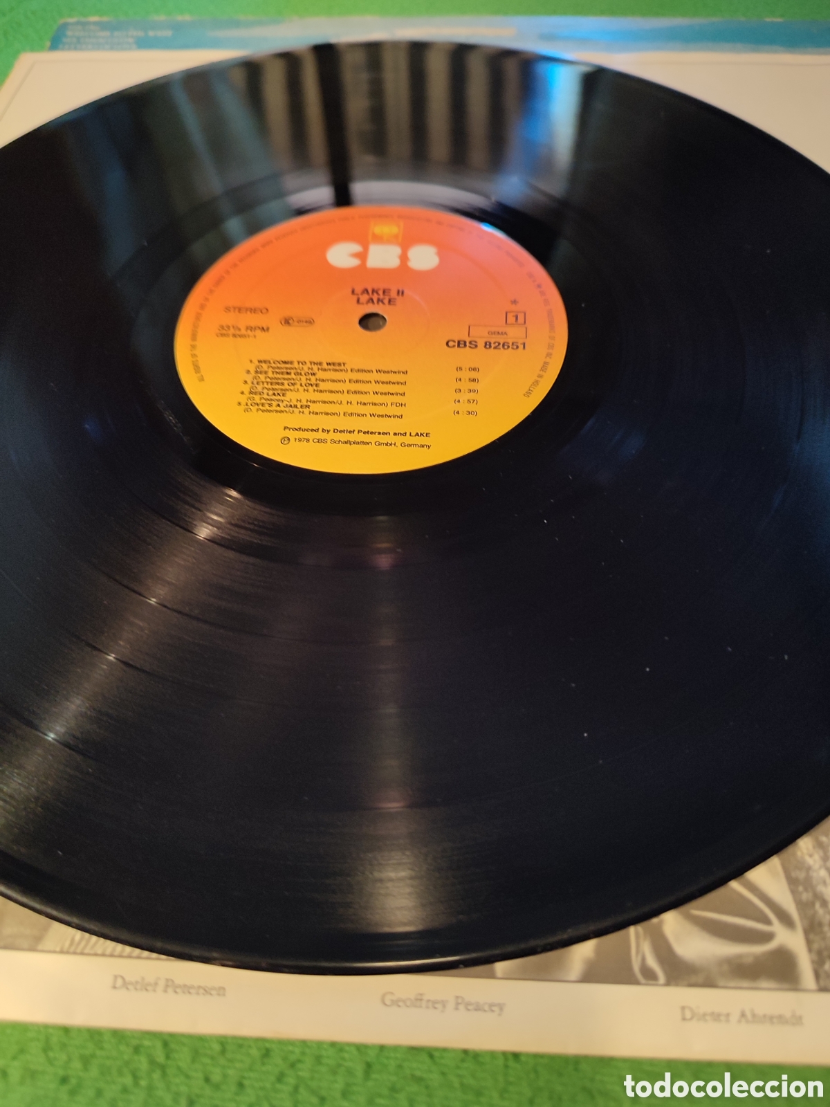 Discos de vinilo: Lake - Lake II Vinilo Lp 1978 - Foto 4