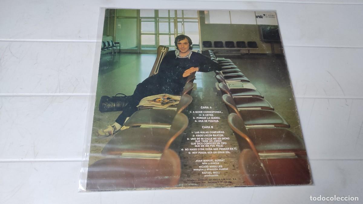 Discos de vinilo: LP JUAN MANUEL SERRAT - EN TRANSITO - Foto 2