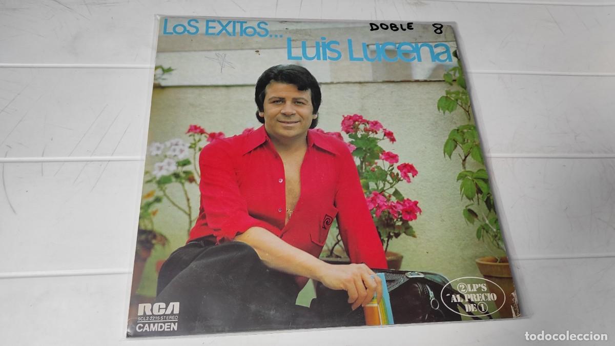 Discos de vinilo: LP LUIS LUCENA - LOS &Eacute;XITOS... (DOBLE) - Foto 1