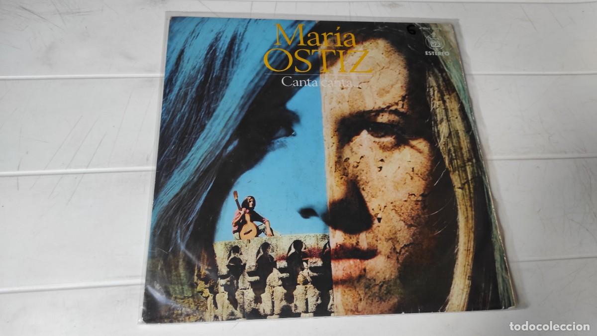 Discos de vinilo: LP MAR&Iacute;A OSTIZ - CANTA CANTA... - Foto 1