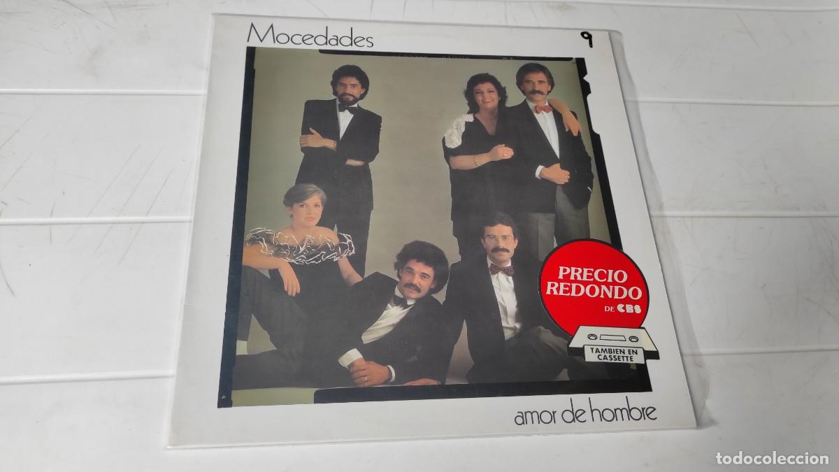 Discos de vinilo: LP MOCEDADES - AMOR DE HOMBRE - Foto 1