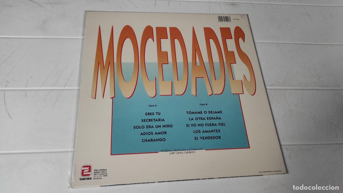 Discos de vinilo: LP MOCEDADES - ERES T&Uacute; - Foto 2