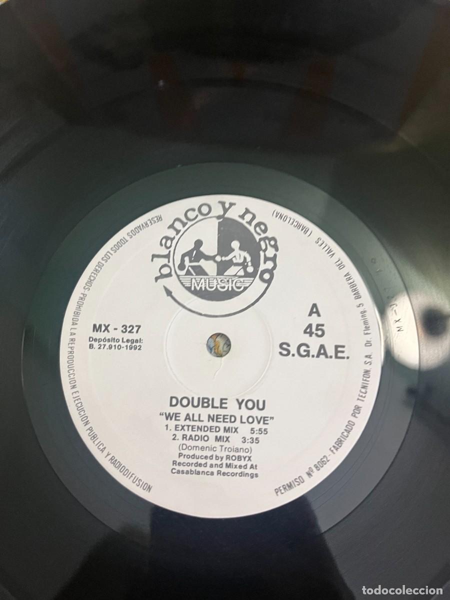 Discos de vinilo: Double You &lrm;&ndash; We All Need Love - Foto 4