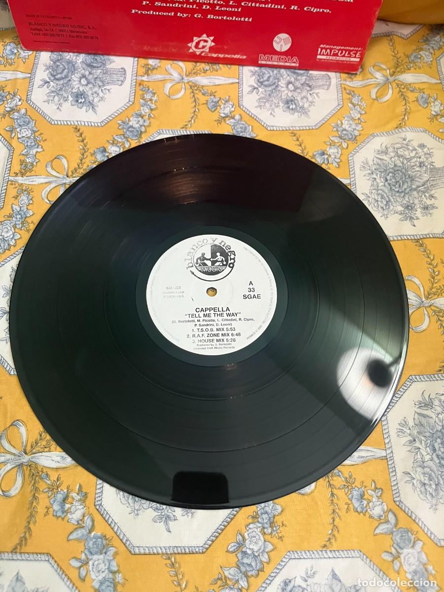 Discos de vinilo: Cappella &lrm;&ndash; Tell Me The Way - Foto 3