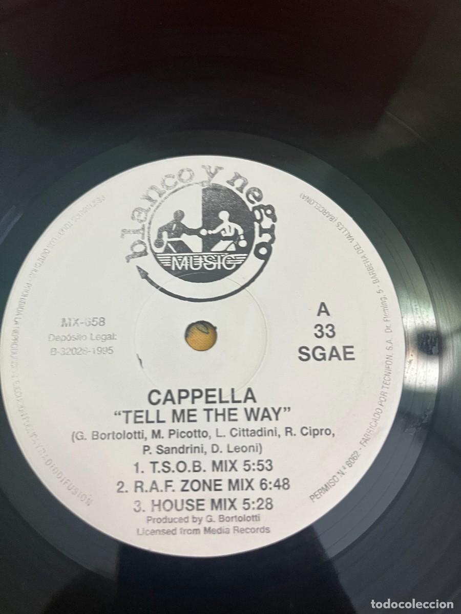 Discos de vinilo: Cappella &lrm;&ndash; Tell Me The Way - Foto 4