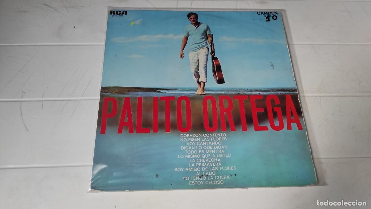 Discos de vinilo: LP PALITO ORTEGA - CORAZ&Oacute;N CONTENTO - Foto 1