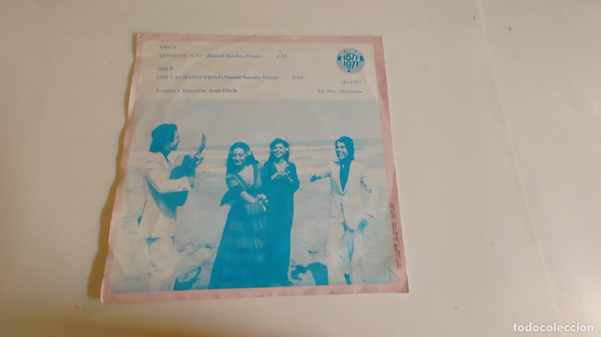 Discos de vinilo: CANELA EN RAMA-SINGLE VENGO DE CAI - Foto 2