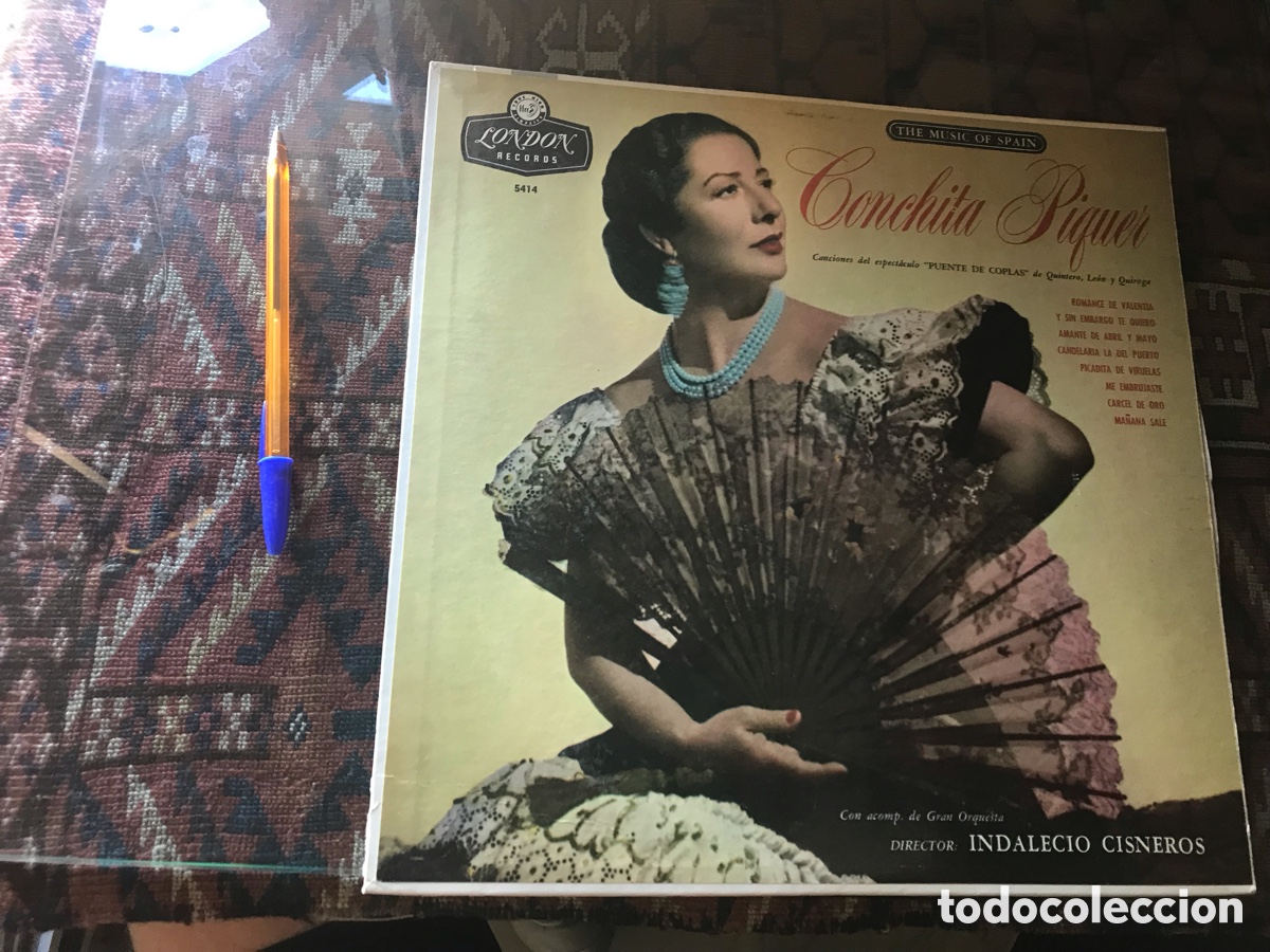 Discos de vinilo: Conchita Piquer. Indalecio Cisneros. - Foto 1