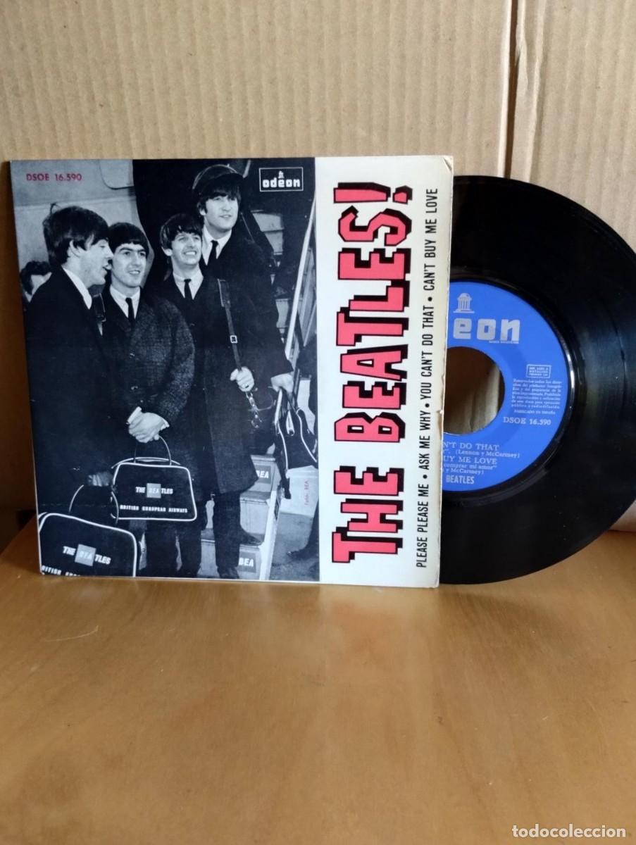 Discos de vinilo: THE BEATLES ---- PLEASE,PLEASE ME +3 - Foto 1