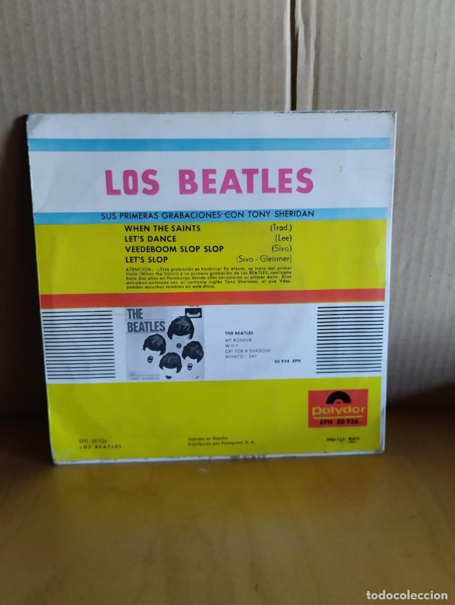 Discos de vinilo: LOS BEATLES ----WHEN THE SAINTS +3 - Foto 2