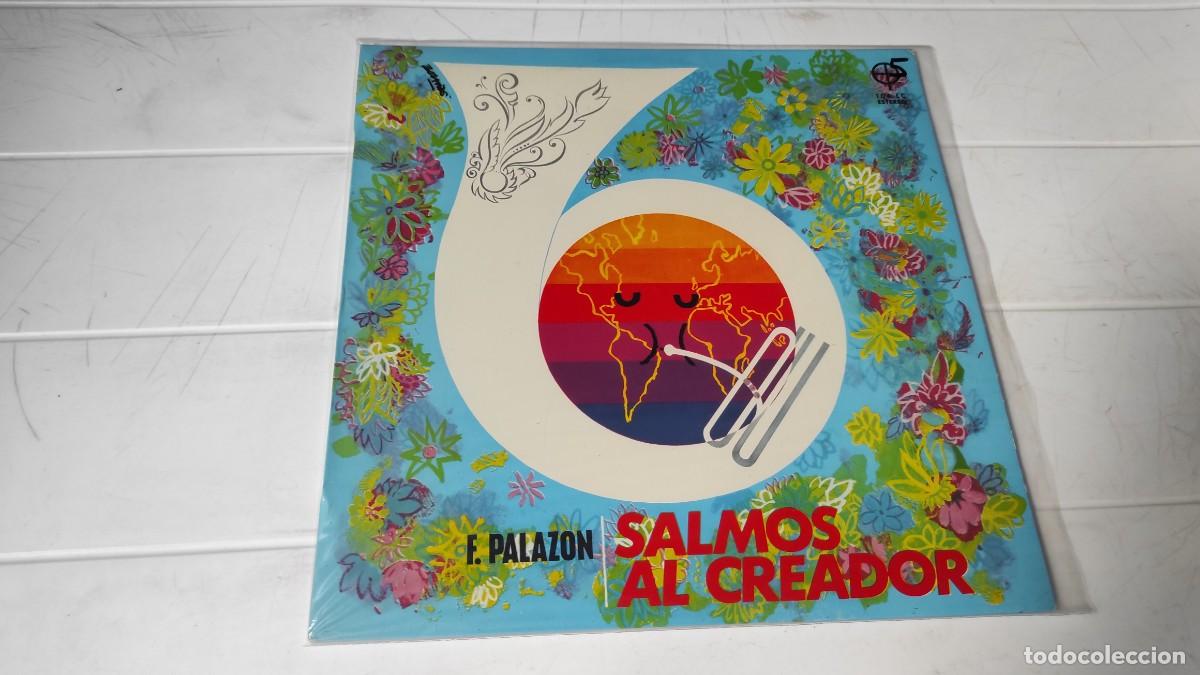 Discos de vinilo: LP SALMOS AL CREADOR - F. PALAZON - Foto 1
