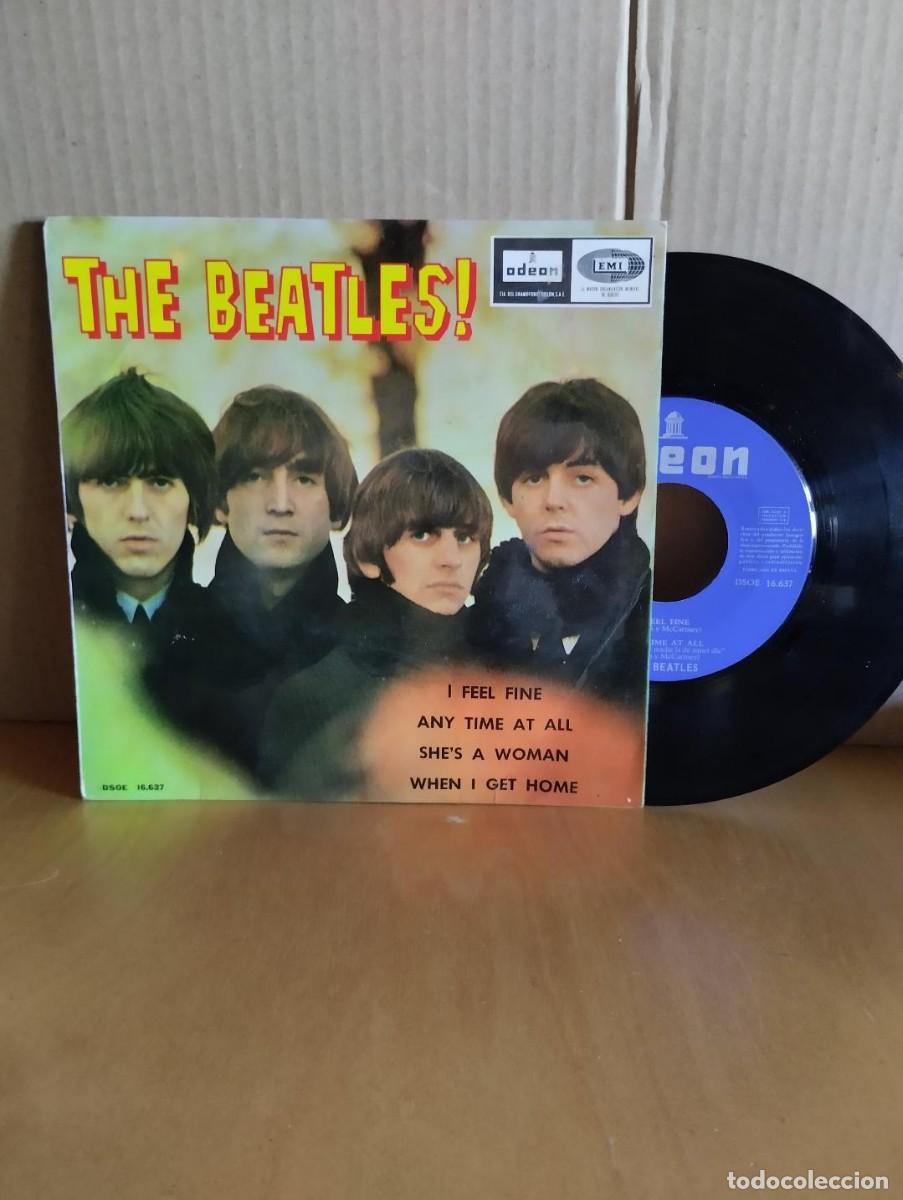 Discos de vinilo: THE BEATLES ---- I FEEL FINE +3 - Foto 1